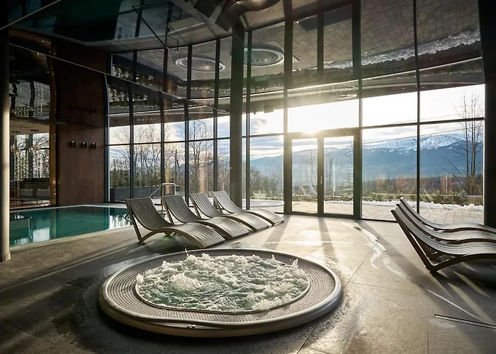 Zloty Horyzont Lux Glowny Budynek Z Basenem, Silownia, Grota Solna, Bawialnia I Restauracja Horyzont Smakow Appartement Szklarska Poręba